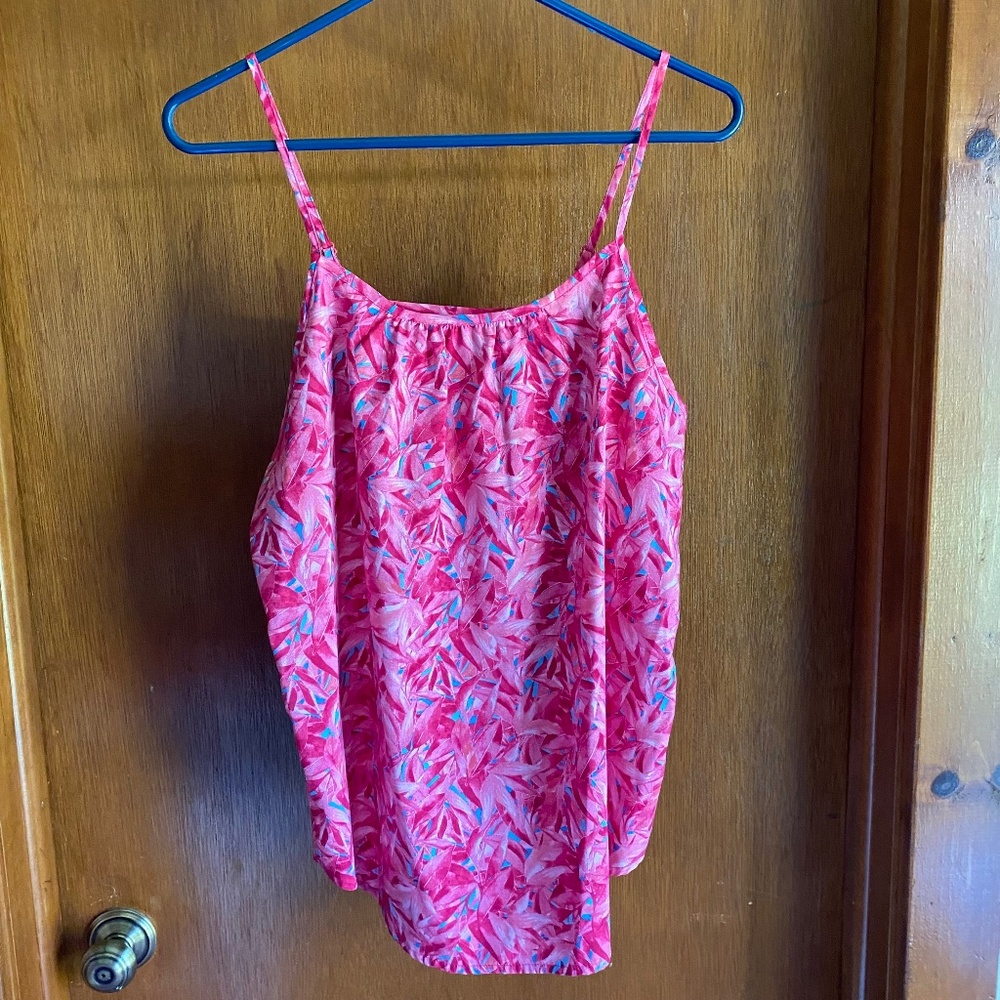 EUC Faded Glory pink tank top